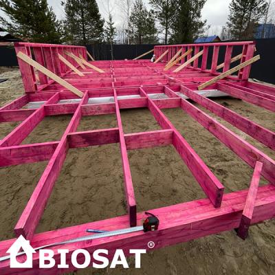 Пропитано фиолетовым антисептиком Биосат Стагон - Biosat Stagon